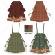 Miss Point Chubby Fox In The Forest Double Sided Overskirt(2nd Reservation/Full Payment Without Shipping)